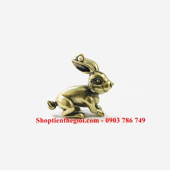 Móc Khóa Tượng Đồng Con Thỏ - SP005217